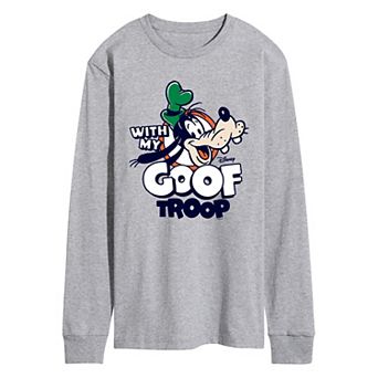 Men's Disney Goof Troop Long Sleeve Graphic Tee