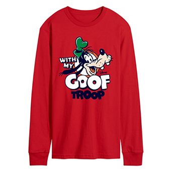 Men's Disney Goof Troop Long Sleeve Graphic Tee