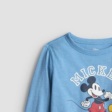 Toddler & Boys 4-12 Jumping Beans Disney's Mickey Mouse Sensory Adaptive Long Sleeve Graphic Tee