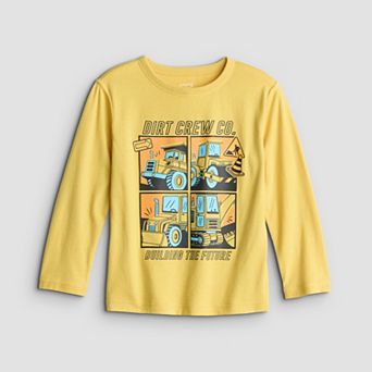 Toddler & Boys 4-12 Jumping Beans® Sensory Adaptive Long Sleeve Graphic Tee