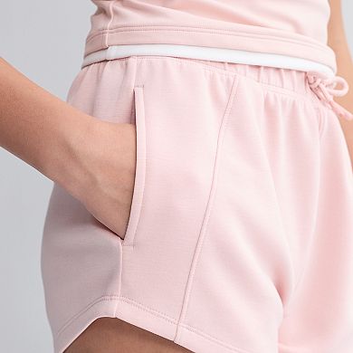 Girls 7-16 FLX Lightweight Solace Seamed Shorts