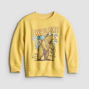 Toddler & Boys 4-12 Jumping Beans® Sensory Adaptive Crewneck Graphic Sweatshirt