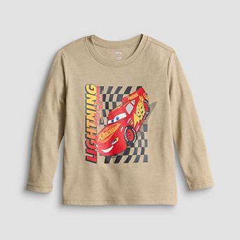 Toddler & Boys 4-12 Jumping Beans® Disney / Pixar's Cars Lightning McQueen Physical Adaptive Long Sleeve Graphic Tee