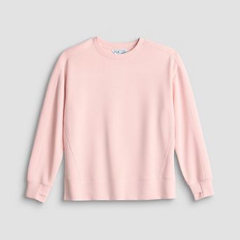 Girls 7-16 FLX Lightweight Solace Oversized Crew in Regular & Plus Size