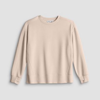 Girls 7-16 FLX Lightweight Solace Oversized Crew in Regular & Plus Size