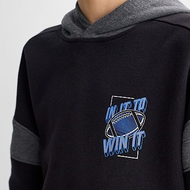 Boys 8-20 Tek Gear® Relaxed Colorblock Hoodie