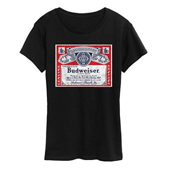 Women's Budweiser Distressed Graphic Tee