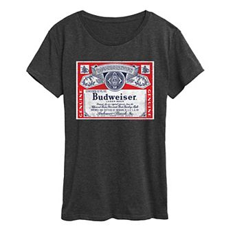 Women's Budweiser Distressed Graphic Tee