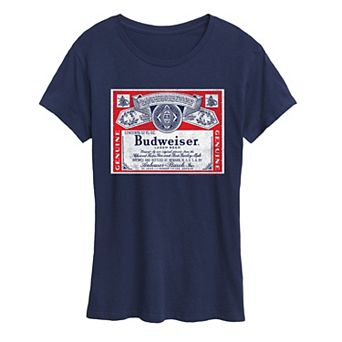Women's Budweiser Distressed Graphic Tee