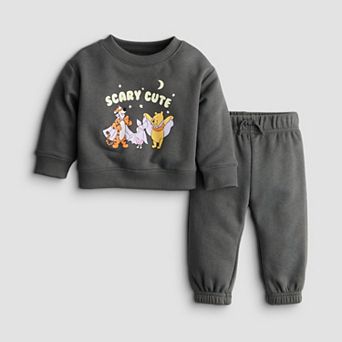 Baby Boy Jumping Beans® Disney's 2 pc Scary Cute Crew Sweatshirt & Jogger Set