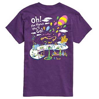 Men's Dr. Seuss Oh The Places You'll Go Graphic Tee