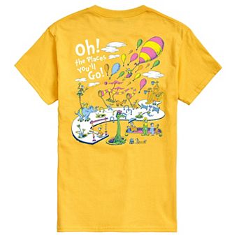 Men's Dr. Seuss Oh The Places You'll Go Graphic Tee