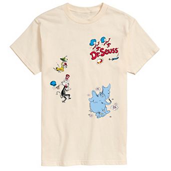 Men's Dr. Seuss Characters Icons Graphic Tee