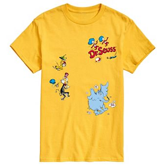 Men's Dr. Seuss Characters Icons Graphic Tee