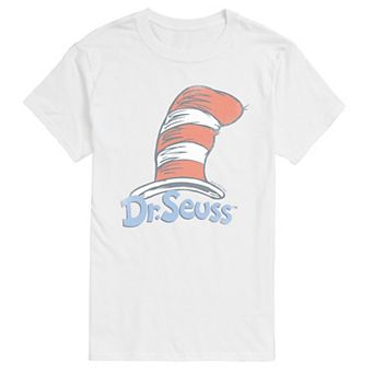 Men's Dr. Seuss Logo Distressed Graphic Tee