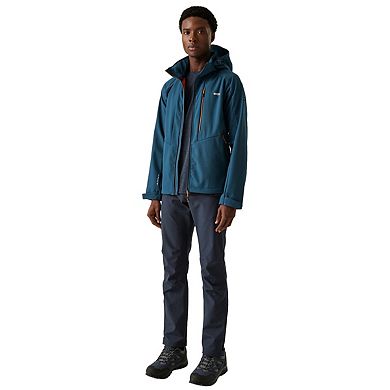 Regatta Mens Hewitts X Colour Block Soft Shell Jacket