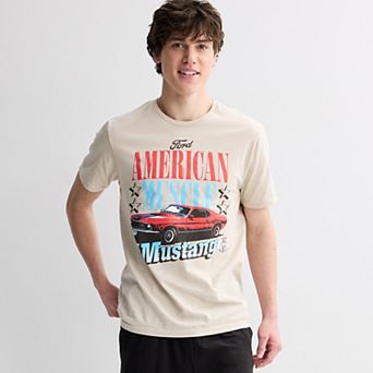 Men's Ford Mustang American Muscle Graphic Tee