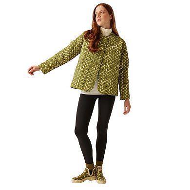 Regatta Womens/Ladies Orla Kiely Daisy Quilted Jacket