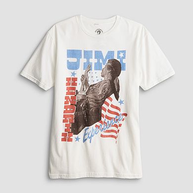 Men's Jimi Hendrix Experience Americana Graphic Tee