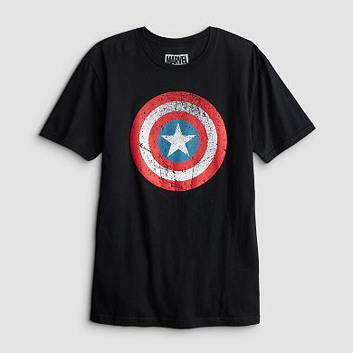 Men's Marvel Captain America Shield Graphic Tee