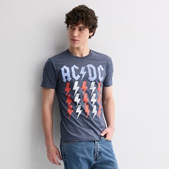 Men's AC/DC Americana Lightning Bolt Graphic Tee