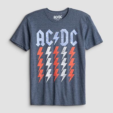 Men's AC/DC Americana Lightning Bolt Graphic Tee
