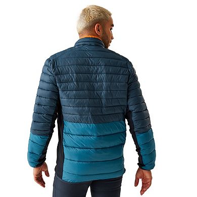 Regatta Mens Leedre Colour Block Hybrid Jacket