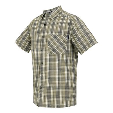 Regatta Mens Mindano IX Checked Short-Sleeved Shirt