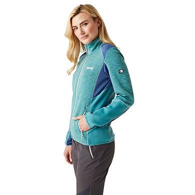 Regatta Womens/Ladies Lindalla V Marl Full Zip Fleece Jacket