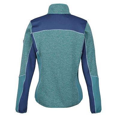 Regatta Womens/Ladies Lindalla V Marl Full Zip Fleece Jacket