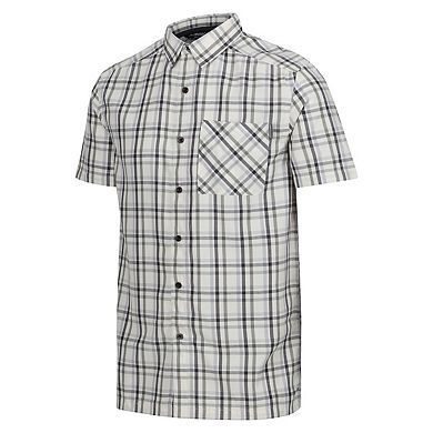 Regatta Mens Mindano VIII Patterned Short-Sleeved Shirt