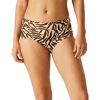 Regatta Womens/Ladies Paloma Zebra Print Swim Briefs