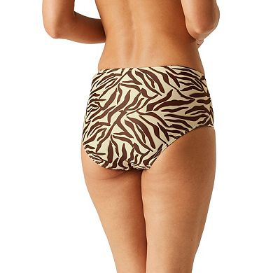 Regatta Womens/Ladies Paloma Zebra Print Swim Briefs