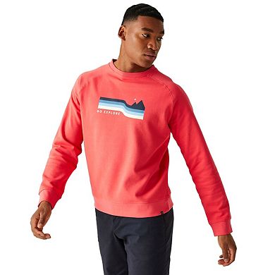 Regatta Mens Nithsdale Crew Neck Sweatshirt