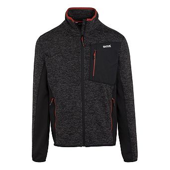Regatta Mens Baslinn Marl Full Zip Fleece Jacket