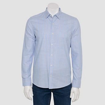 Men’s IZOD Long Sleeve Oxford Woven Button-Down Shirt