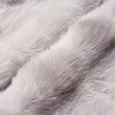 Pack of 2 Soft Fluffy Pillow Case Modern Cozy Plush Decorative Throw Pillow Covers 12x20/18x18 Inch