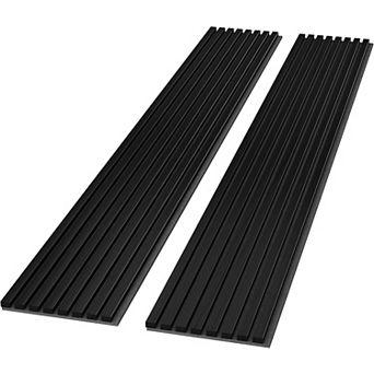 2 Pack Acoustic Solid Wood Wall Panels, 94.49” x 12.6” Soundproof Wall Panels