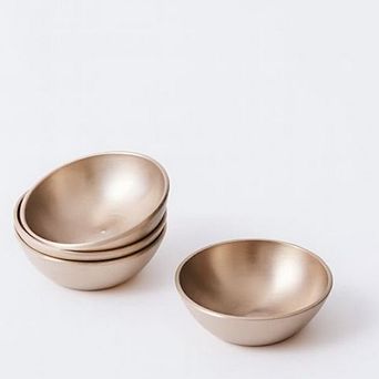 Bronze Kansa Dip Bowl Set of 4