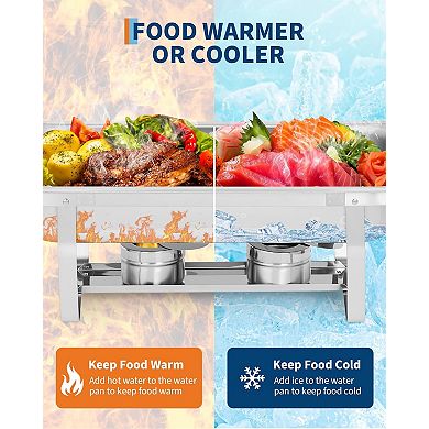 2-Pack Rectangular Chafing Dish