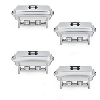 Chafing Dish Buffet Server Set(4-Pack)