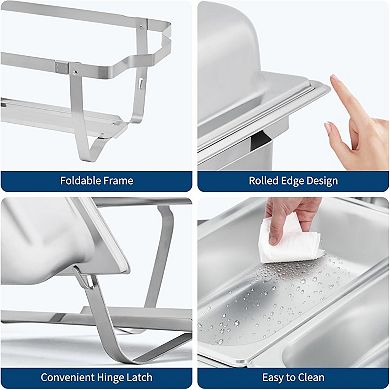 Chafing Dish Buffet Server Set(4-Pack)