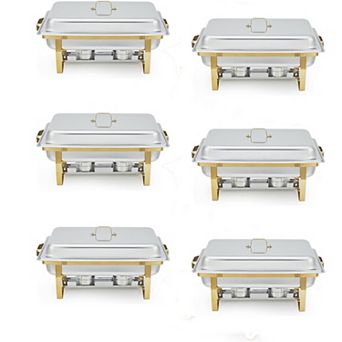 Stainless Steel Chafing Dish Set（6-Pack)
