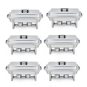 Chafing Dishes for Buffet Set of 6