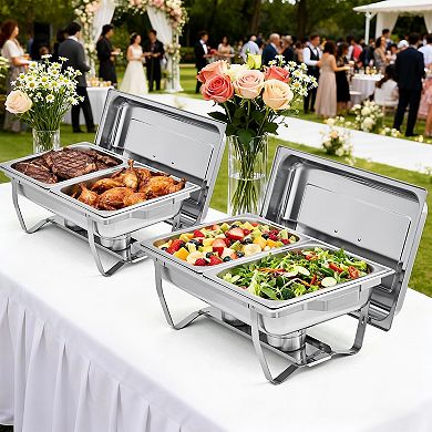 Chafing Dishes for Buffet Set of 6