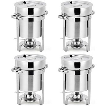 11-qt Round Soup Warmer Set of 4