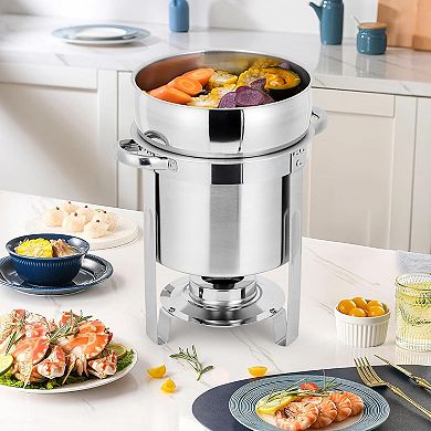 11QT Round Soup Warmer Set of 4