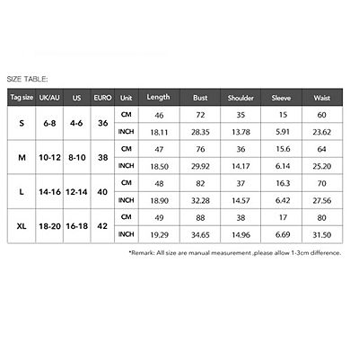 Women's Solid Color U-Neck Crop Top Slim Fit Short Sleeve T-Shirt for Commute Daily