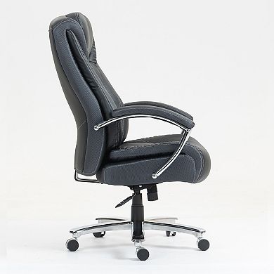 GOODSILO Ergonomic High-Back Office Chair with Adjustable Height and Lumbar Support