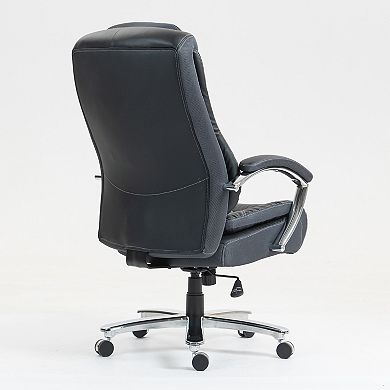 GOODSILO Ergonomic High-Back Office Chair with Adjustable Height and Lumbar Support